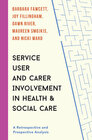 Buchcover Service User and Carer Involvement in Health and Social Care
