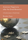 Buchcover American Hegemony after the Great Recession
