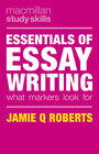 Buchcover Essentials of Essay Writing