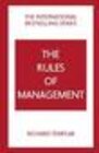 Buchcover Rules of Management