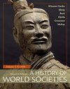 Buchcover A History of World Societies, Value Edition, Volume 1
