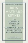Buchcover Economic Articles and Correspondence