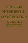 Buchcover Analysis of the British Construction Industry