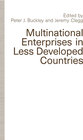 Buchcover Multinational Enterprises in Less Developed Countries