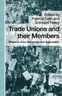 Buchcover Trade Unions and their Members