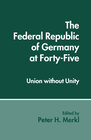 Buchcover The Federal Republic of Germany at Forty-Five
