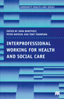 Buchcover Interprofessional Working for Health and Social Care