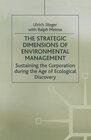 Buchcover The Strategic Dimensions of Environmental Management