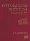 Buchcover International Historical Statistics: Europe 1750-1993