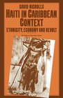 Buchcover Haiti In Caribbean Context