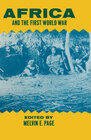 Buchcover Africa and the First World War