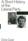 Buchcover Short History of the Liberal Party, 1900-88