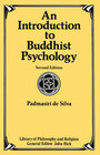 Buchcover An Introduction to Buddhist Psychology