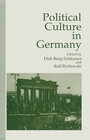 Buchcover Political Culture in Germany