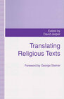 Buchcover Translating Religious Texts