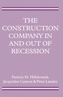 Buchcover The Construction Company in and out of Recession