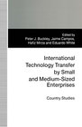 Buchcover International Technology Transfer by Small and Medium-Sized Enterprises