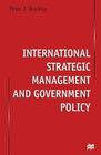 Buchcover International Strategic Management and Government Policy