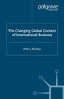 Buchcover The Changing Global Context of International Business
