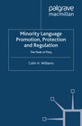 Buchcover Minority Language Promotion, Protection and Regulation