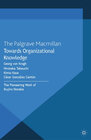 Buchcover Towards Organizational Knowledge