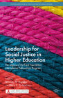 Buchcover Leadership for Social Justice in Higher Education