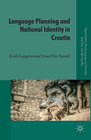 Buchcover Language Planning and National Identity in Croatia
