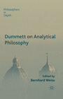 Buchcover Dummett on Analytical Philosophy