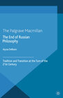 Buchcover The End of Russian Philosophy