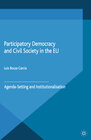 Buchcover Participatory Democracy and Civil Society in the EU