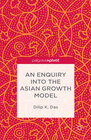 Buchcover An Enquiry into the Asian Growth Model