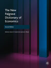 Buchcover The New Palgrave Dictionary of Economics