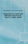 Buchcover Twentieth-Century British Political Facts, 1900-2000
