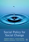 Buchcover Social Policy for Social Change