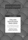Buchcover Italian Sociology,1945–2010