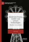Buchcover Modernist Poetry, Gender and Leisure Technologies