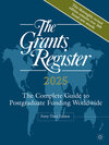 Buchcover The Grants Register 2025