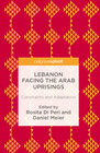 Buchcover Lebanon Facing The Arab Uprisings