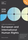 Buchcover Core Documents on European and International Human Rights 2018-19