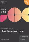 Buchcover Core Statutes on Employment Law 2018-19