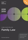 Buchcover Core Statutes on Family Law 2018-19