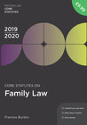Buchcover Core Statutes on Family Law 2019-20