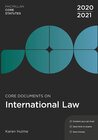 Buchcover Core Documents on International Law 2020-21