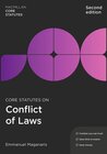 Buchcover Core Statutes on Conflict of Laws