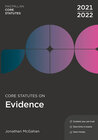 Buchcover Core Statutes on Evidence 2021-22