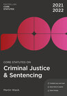 Buchcover Core Statutes on Criminal Justice & Sentencing 2021-22