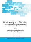 Buchcover Nonlinearity and Disorder: Theory and Applications