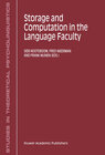 Buchcover Storage and Computation in the Language Faculty