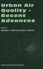Buchcover Urban Air Quality — Recent Advances: Proceedings of the Third International Conference on Urban Air Quality — Measuremen