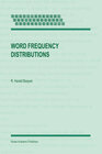 Buchcover Word Frequency Distributions